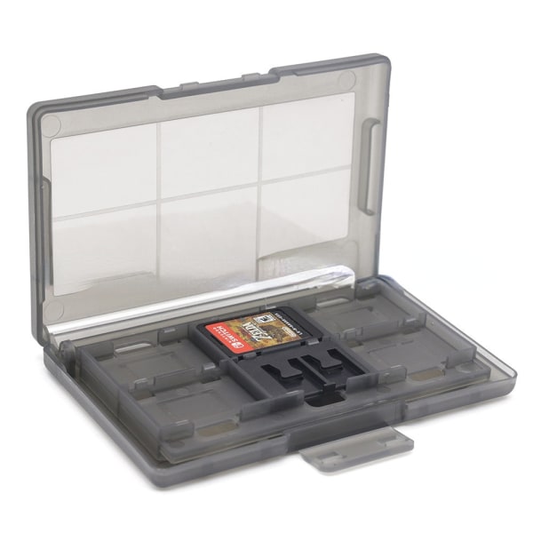 Nintendo Tilbehør NS Tilbehør Spil Cassette Switch Spil Cassette Box NS 12 2 Cassette Black