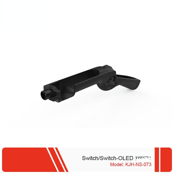 For bryter/OLED venstre og høyre håndtak Skytespill Gun Holder JoyCon Motion Sensing Game Håndtak White