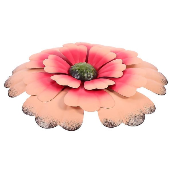 30X30X4CM Rosa dekorative plater 1 stk Blomsterveggkunsthåndverk Iro