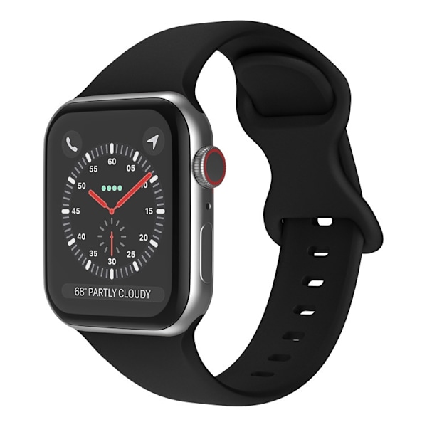 Klockarmband för Apple Watch iWatch 38/40/41mm Svart