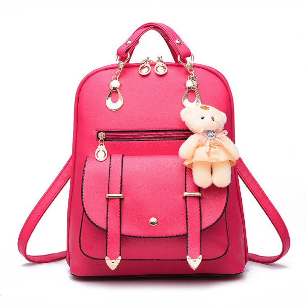 Dam tjej ryggsäck axelväska skolväska Väskor Vår/sommar Student Fritid Korean Bag White