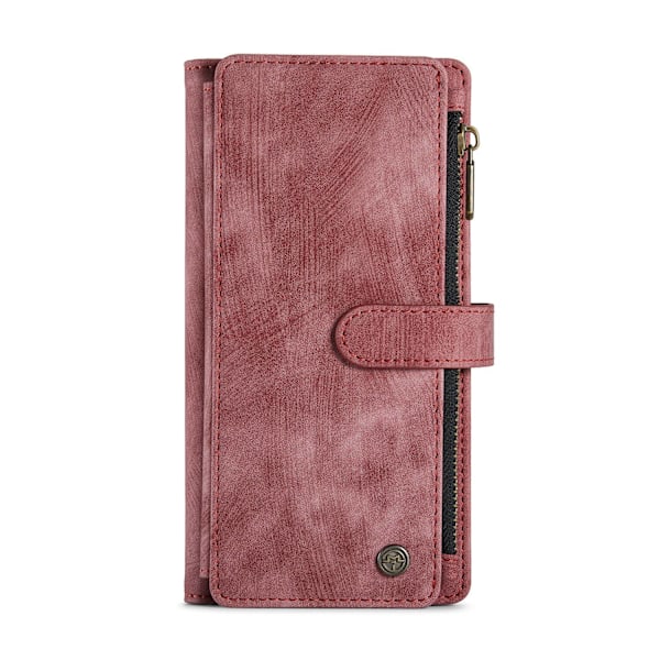 Etui til iPhone 13mini 247 rød pung stil flip multi funktion kort slot beskyttende læder