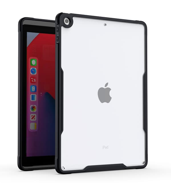 Stilfuldt etui til iPad Pro 13 2024 Sort Transparent