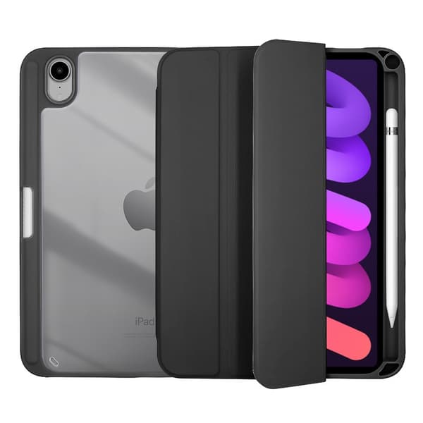 Stilfuldt etui til iPad 10.5\" air3 sort blød side