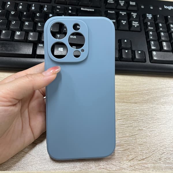 2 st Fodral för iPhone 17 Air Cube Magic Cube Stil Enfärgad