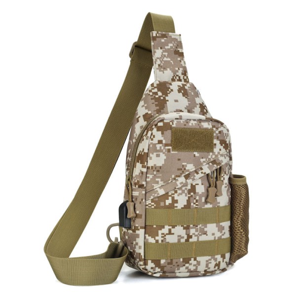 Fanny Pack Løpebelte Midjeveske Organizer Sports Military Camouflage-库存 Jungle Digital Average size