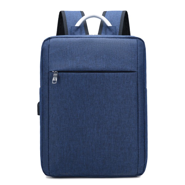 Kvinder pige rygsæk skulder taske skoletaske Business Slidfast Vandtæt computer Stor kapacitet Multi-Purpose Travel Blue 11*29*40cm