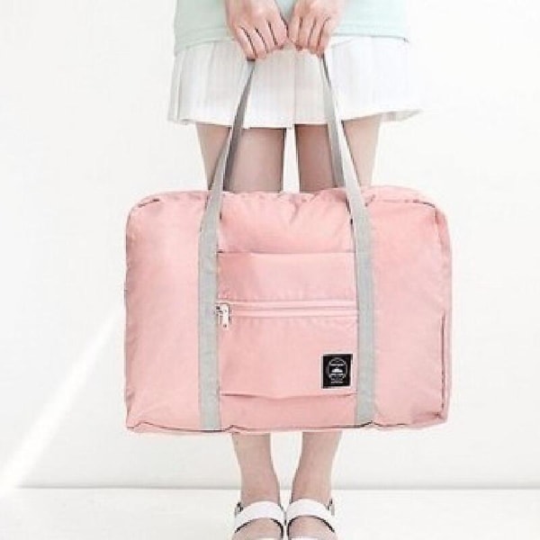 pink-1 Bærbar multifunktionstaske Foldede rejsetasker Nylon Wat