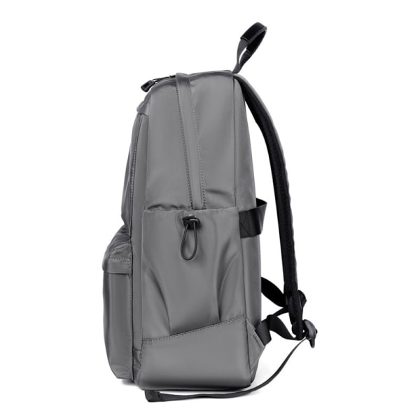 Reppumatka Men Outdoor Travel College Student Yksinkertainen olkalaukku Gray