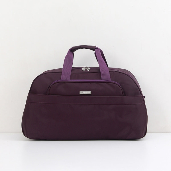 Bagasjeveske Kvinne Mannveske Gym Bag Outdoor Travel Bag Purple Medium
