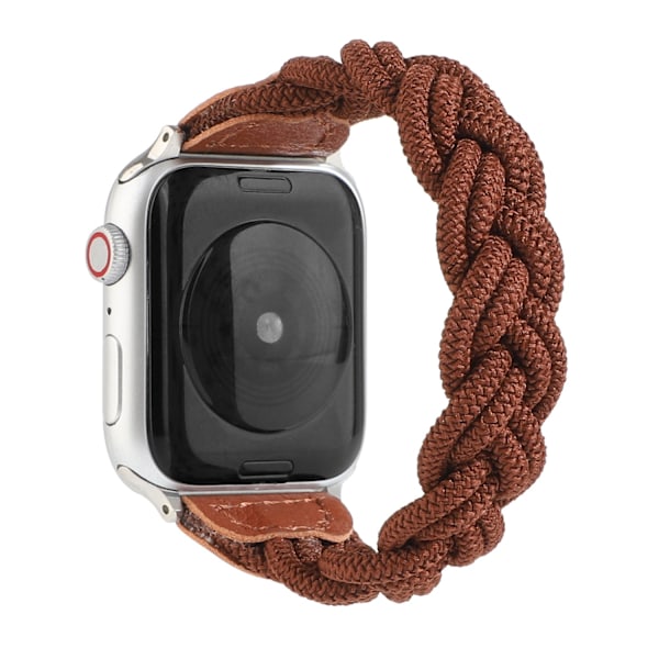 Klockarmband för Apple Watch iWatch 42/44/45mmXL storlek 150 brun