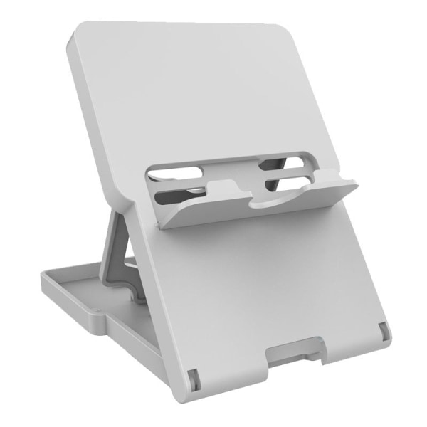 Switch Lite Bracket Switch OLED-säädettävä kehys Kannettava kytkin taittuva esittelyteline New-White