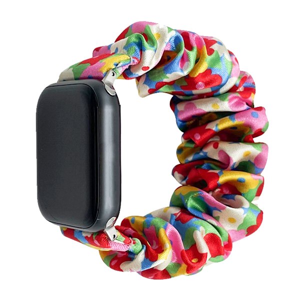 Klockarmband för Apple Watch iWatch 38/40/41mm Färgglatt Blomstermönster