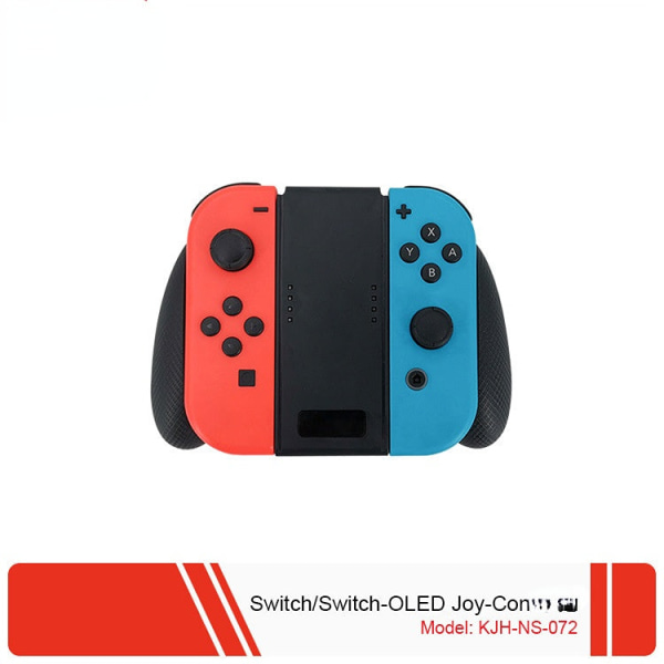 For Switchcholed venstre og høyre håndtak Horn Grip Joy Con Game Handle Tray NS Håndtaksbrakett Black