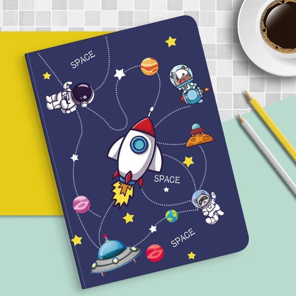 Stilig etui for iPad 10 Bok Space