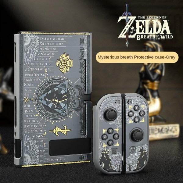 För Nintendo Switch Protective Shell NS Frosted Cover Split Shell Ultra-Tunn All-Inclusive Mysterious Black