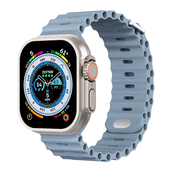 Kellon ranneke Apple Watch iWatch 38/40/41mm Rock Blue -kelloon