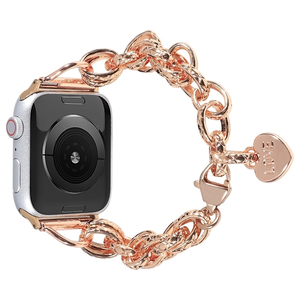 Kellon ranneke Apple Watch iWatch S10-46mm 42/44/45MM ruusukulta