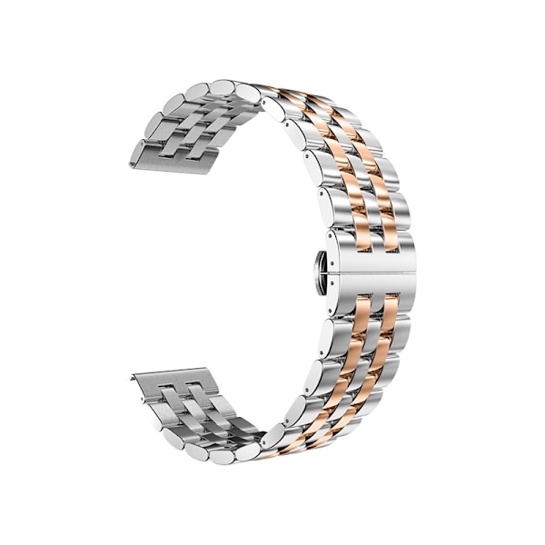 Klockarmband för Apple Watch iWatch Universal storlek 38-40-41mm MD-Silver Roséguld-Smart Fem Pärlor