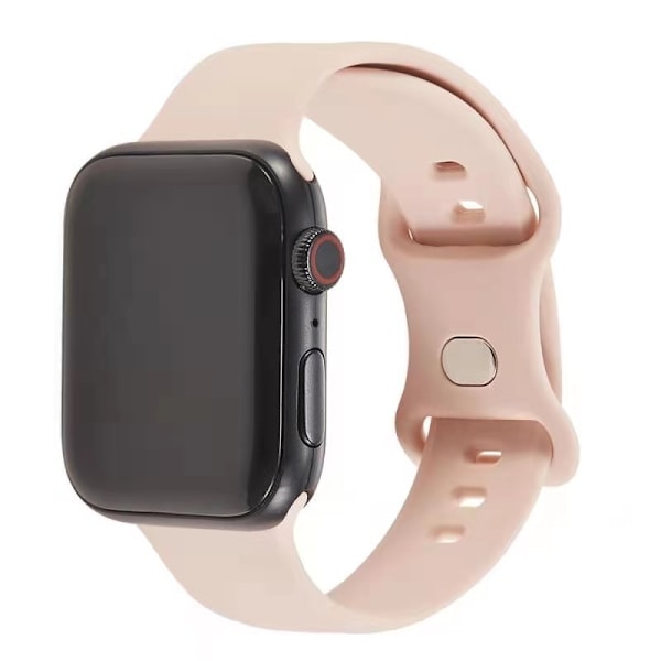 Klockarmband för Apple Watch iWatch 40/41/42MM pudersand L-kod