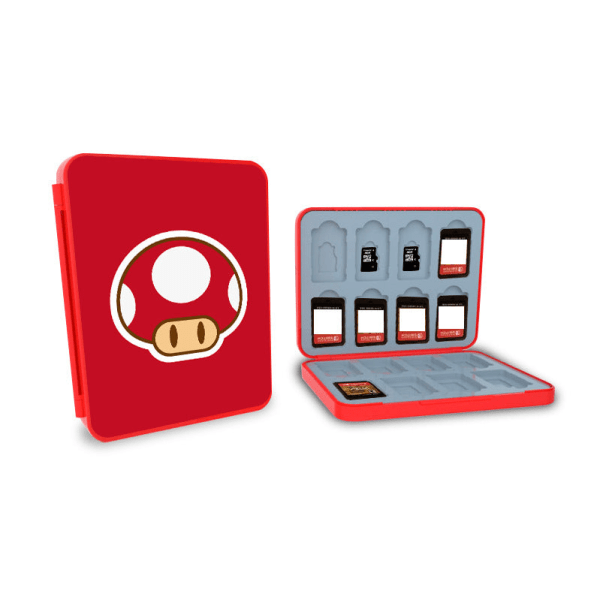 Til Switch Cassette Opbevaringsboks NS Lite Magnetic Cassette Mario Theme Udsøgt mønster Luigi