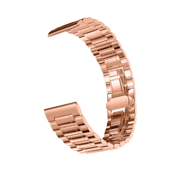 Klockarmband för Apple Watch iWatch för 38-40-41mm fem-stål armband - roséguld