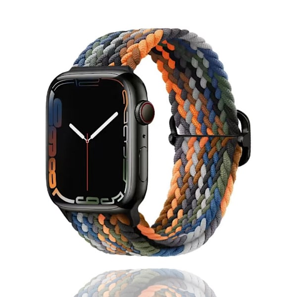 Klockarmband för Apple Watch iWatch 38/40/41MM glidspänne kamouflage sju färger