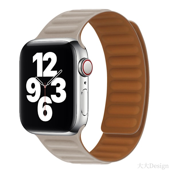 Urrem til Apple Watch iWatch 38-41 S10/42mm Sort Boks Khaki