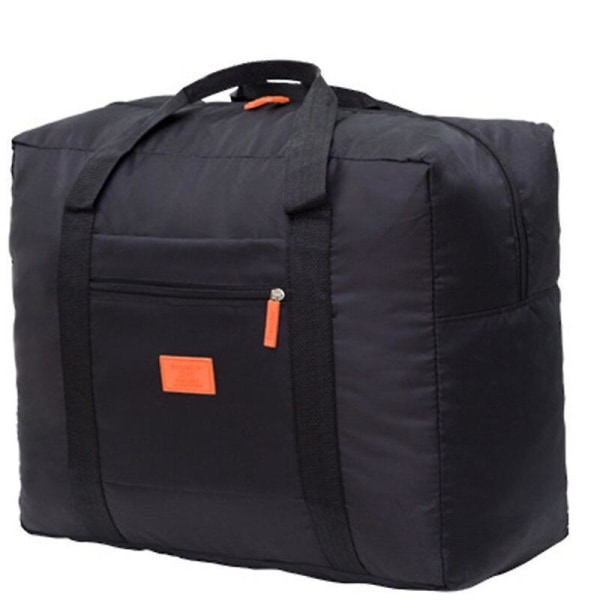 Sort bærbar multifunktionstaske Foldede rejsetasker Nylon Wate
