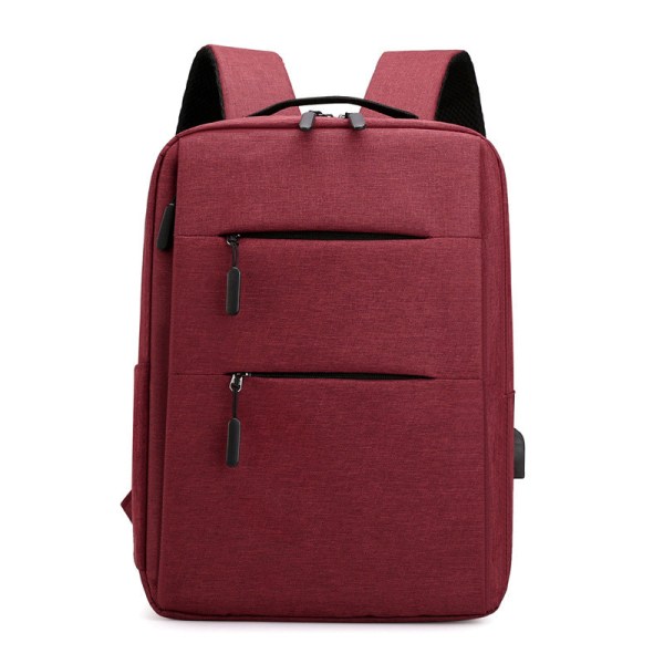 Ryggsekk Notebook Bag Business Casual ryggsekk Gave Databag Wine Red 40cm30cm14cm