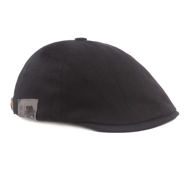 Beret Hat Internett Beret Beret Artistic Youth Peaked Cap Trip Shoot Hat Advance Hats Artistic Youth Hat Black Adjustable