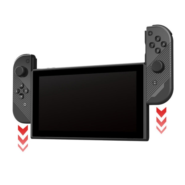 Kytkimelle Wireless vasen ja oikea kahva JoyCon-tangon päätykytkin Wireless Blue-Tooth Black