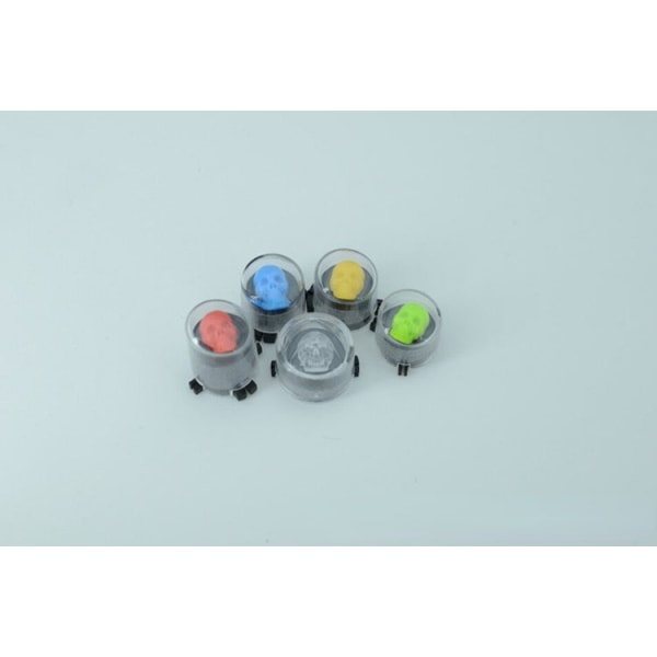 Til Xbox One Skull Illuminated Button Ones Håndtag LED-belyst knap