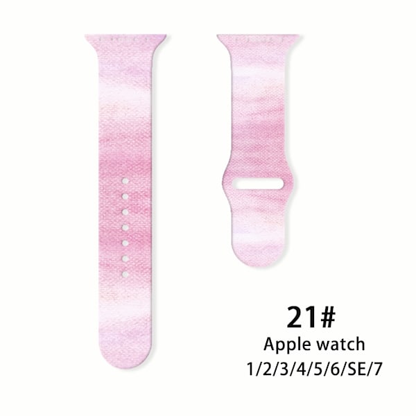 Klockarmband för Apple Watch iWatch 38/40/41MM Kort rem