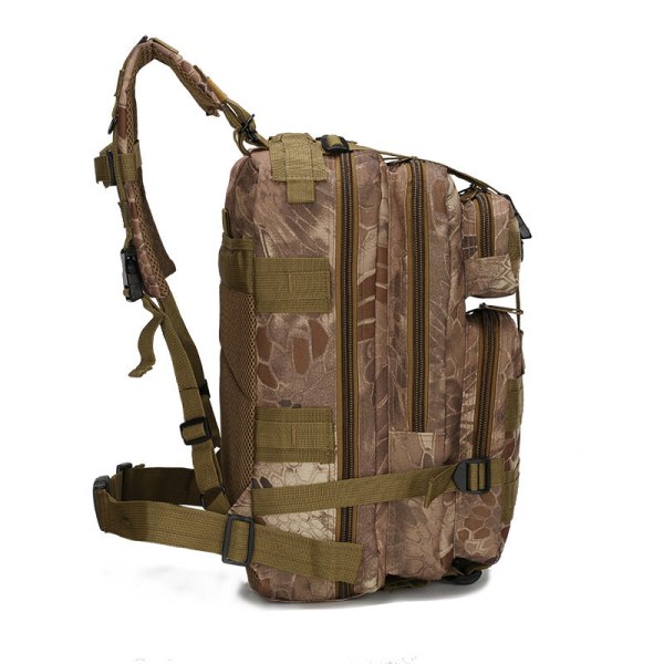 Kvinner jente ryggsekk skulderveske skolesekk Outdoor Tactics Bag Treningsutstyr Camping Sport Donkey Friend 3P CP camouflage 24*20*43cm