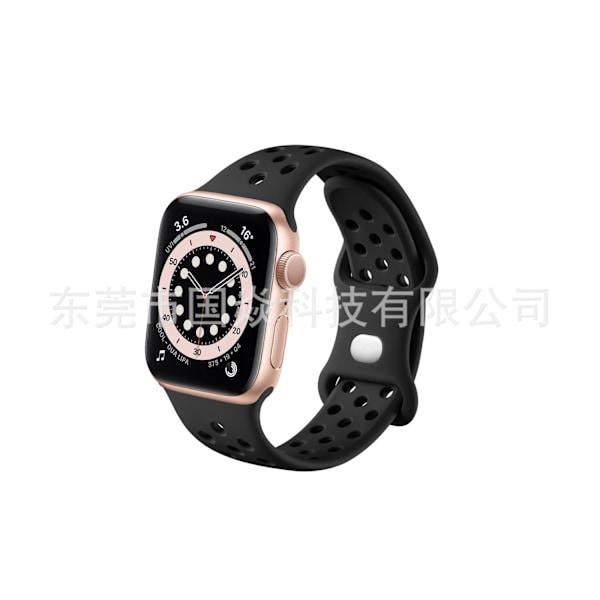 Urrem til Apple Watch iWatch 38/40S/M Sort