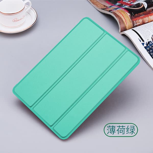 Etui til iPad mini1/mini2/mini3 mintgrøn alt inklusive blød silikone