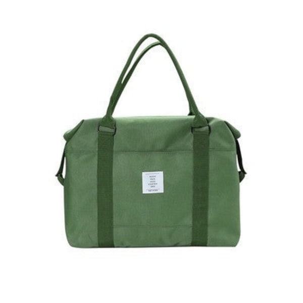 Ryggsekk Reiseklær Bag Bærbar Reiseveske Kan Holde Sling Bag Jakke Loy Bagasjeveske Army Green 42*12*40cm