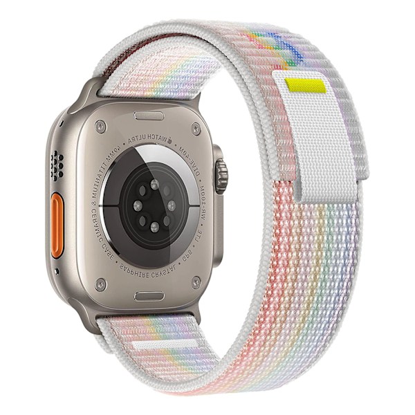 Kellon ranneke Apple Watch iWatch 38/40/41mm valkoinen ja värikäs