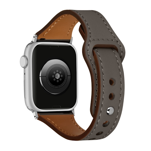 Kellon ranneke Apple Watch iWatchille Tummanharmaa 42/44/45/49mm