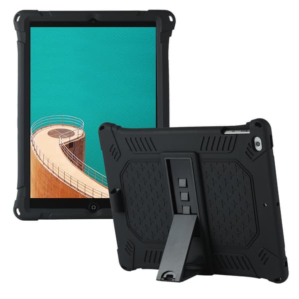 Stilfuldt etui til iPad 5/6 9.7\" sort blød fuld kant