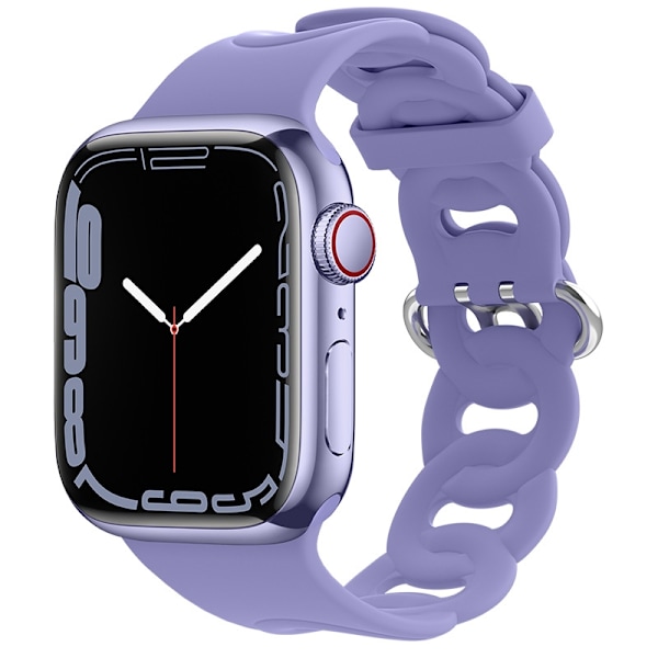 Klockarmband för Apple Watch iWatch 44/45/46/49mm lila färg