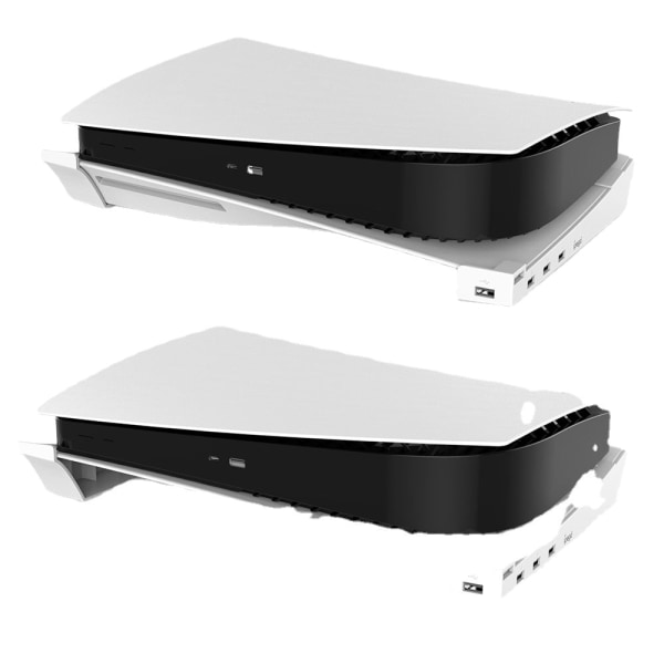 For PS5 Optical Drive Host Horisontal Storage Bracket Ps5 Digital Host Portable Bracket 4 USB