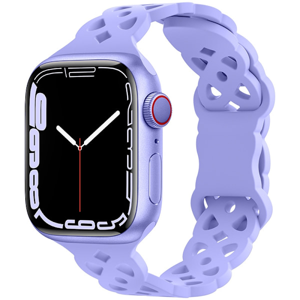 Klockarmband för Apple Watch iWatch 38/40/41/42mm lila färg