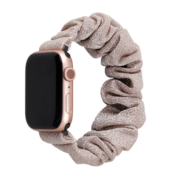 Klockarmband för Apple Watch iWatch 38/40/41 Storlek L Silver Metallkontakt Ingefära Guld