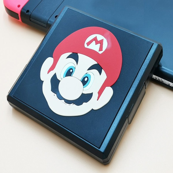For Nintendo Switch Game Card Box NS OLED Storage Box Memory Card Box Storage Accessory Box Mario Avatar