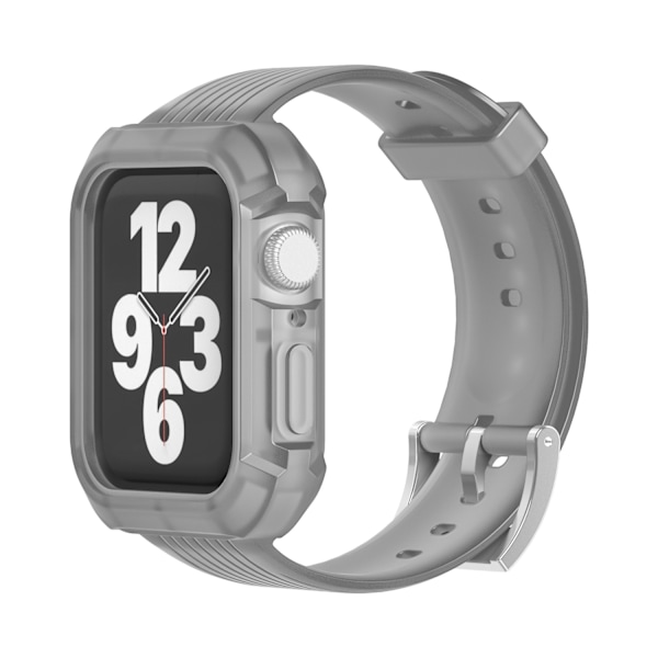 Klockarmband för Apple Watch iWatch 38/40mm Transparent Svart