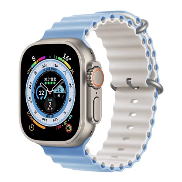 Kellon ranneke Apple Watch iWatch 38-41 S10/42mm Utusini / Tähtiloiste