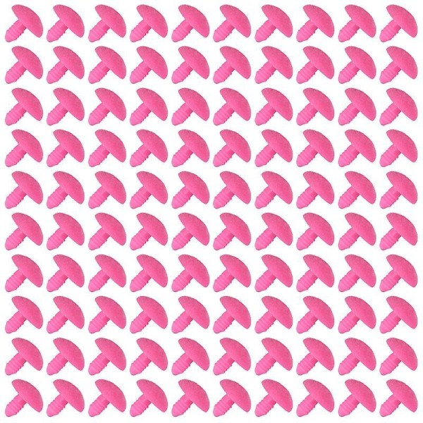 1,8 x 1,4 cm vaaleanpunaiset toiminta- ja lelufiguurit 100 kpl Pienet nenät, kolmio T