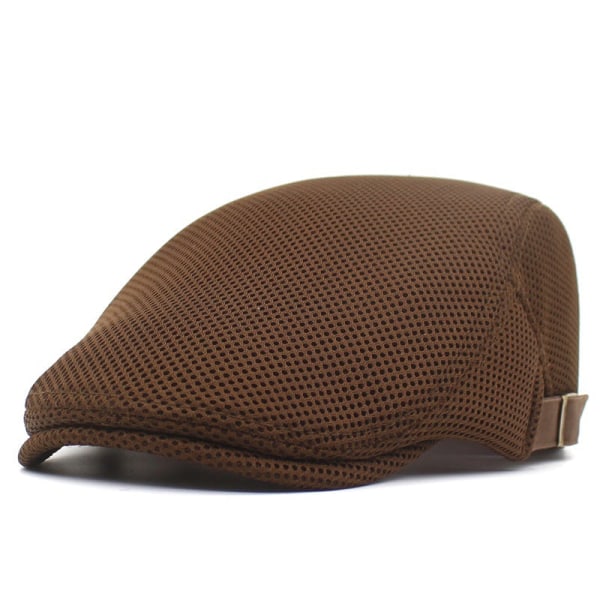 Baskerhatt 2022 sommar Andas Mesh Sunshade cap Khaki Adjustable